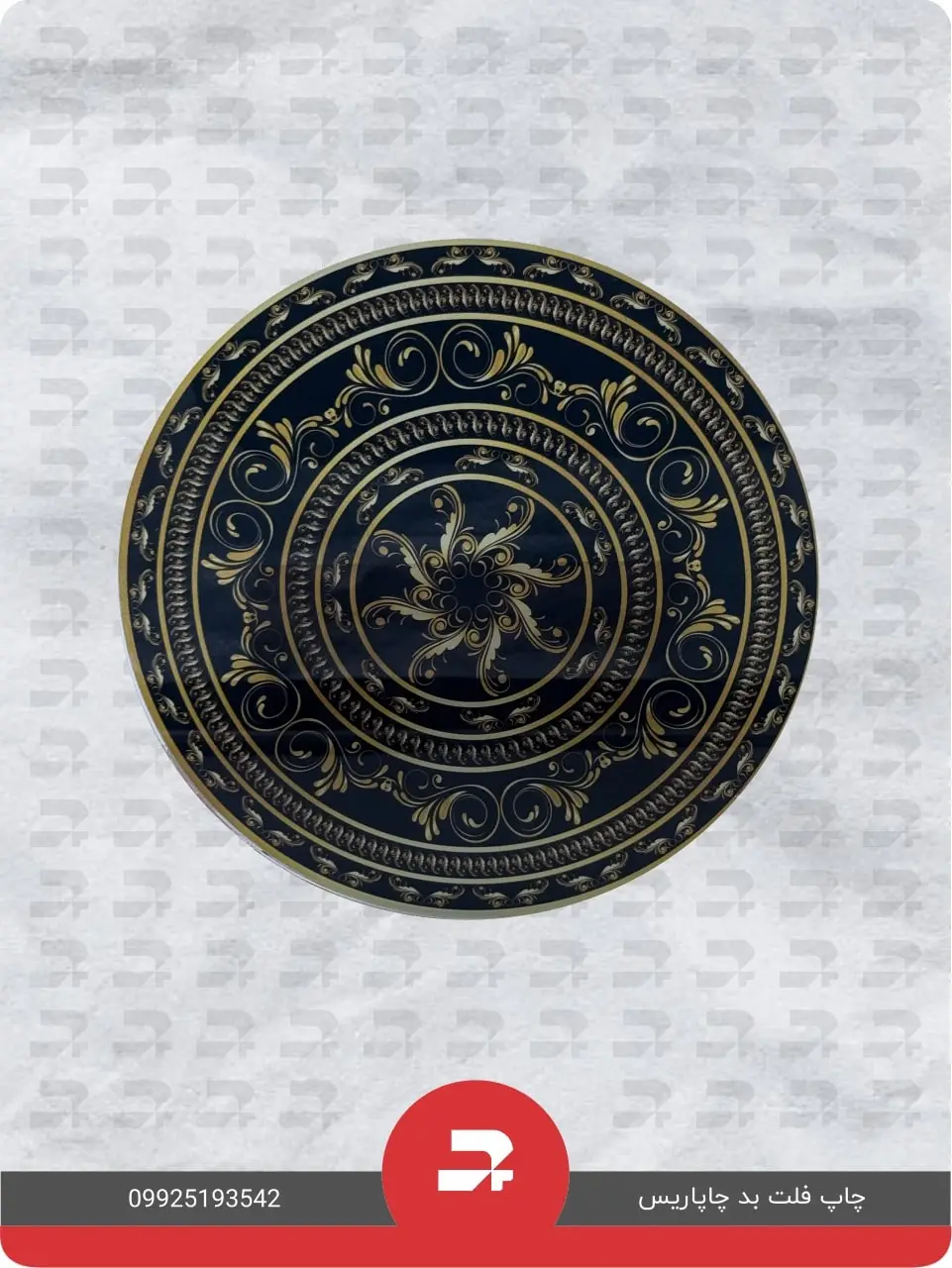 نمونه چاپ شیشه